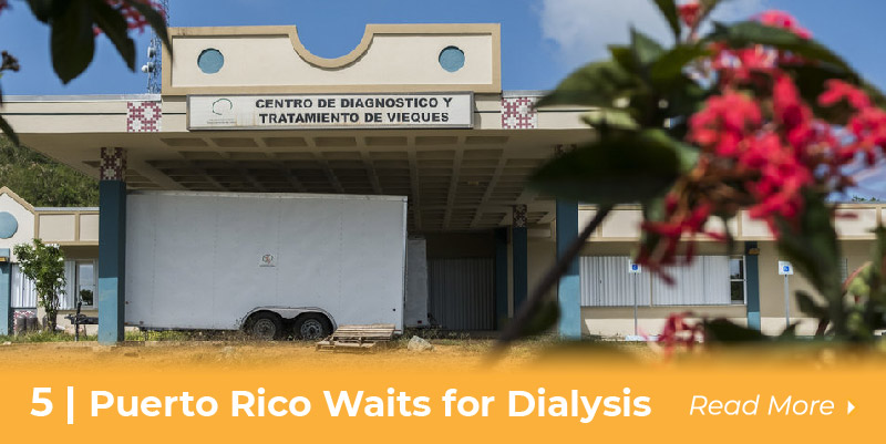 PR waits for dialysis