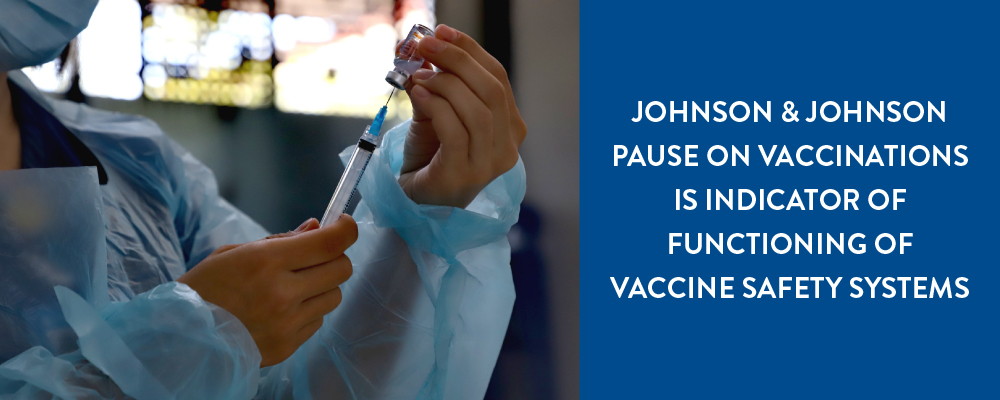 J&J vaccine pause