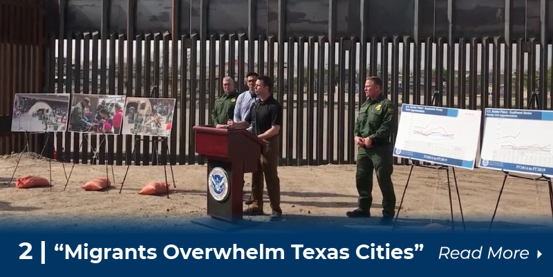 2 Migrants overwhelm Texas cities