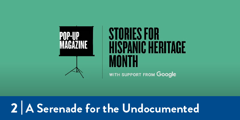 Stories for hispanic heritage month title screen