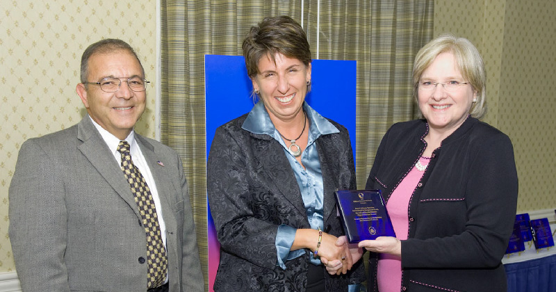 Amy receives EPA Children’s Environmental Health Champion Award