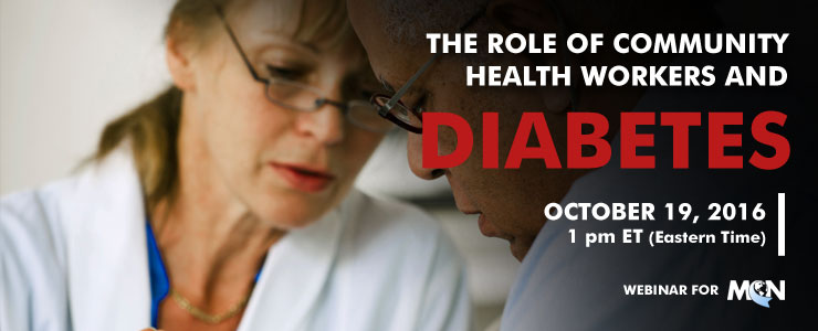 MCN webinar the role of health promotors and diabetes