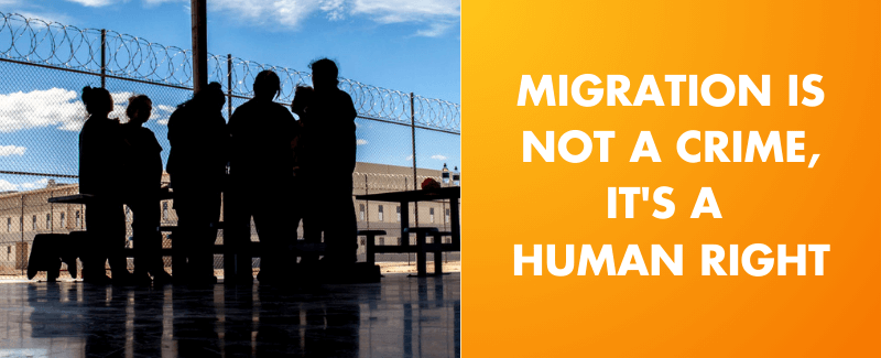 La migración no es un delito, es un derecho humano