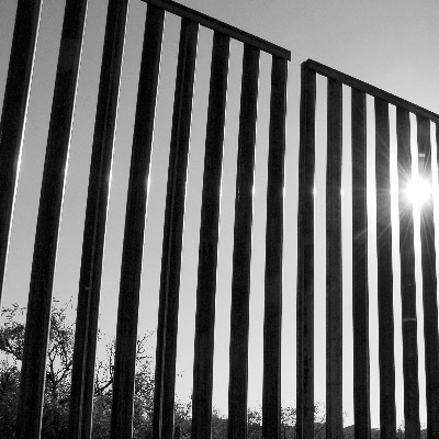 Fence at the border