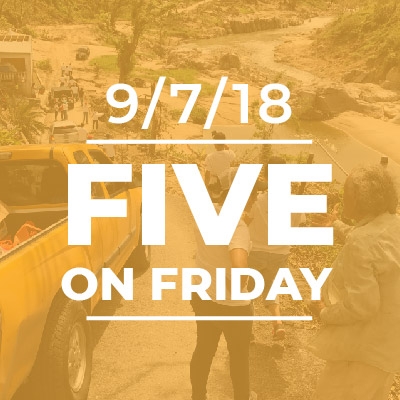 Five on Friday: National Preparedness Month
