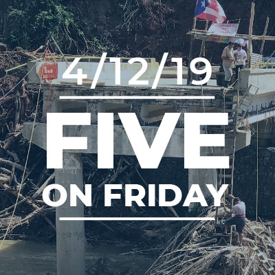 Five on Friday: Puerto Rico is Left Waiting