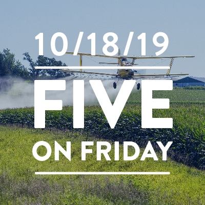 Five on Friday October 18, 2019