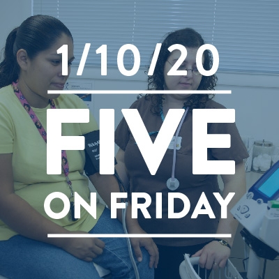 Five on Friday: January 10, 2020
