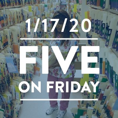 Five on Friday: January 17, 2020