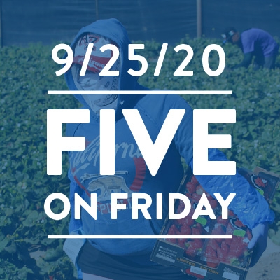 Five on Friday: Farmworkers Receive Hispanic Heritage Award
