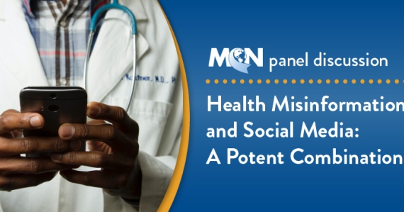 Panel de discusión: Información errónea en salud y medios de comunicación social: una combinación poderosa