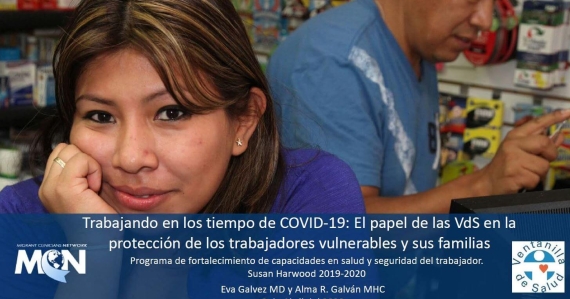 Trabajando en los tiempo de COVID-19: El papel de las VdS en la protección de los trabajadores vulnerables y sus familias