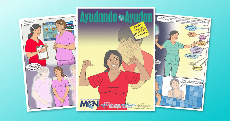 Ayudando a los que ayudan - libro cómico