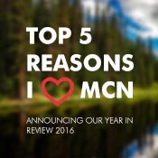 top five reasons I heart MCN - Year in Review 2016