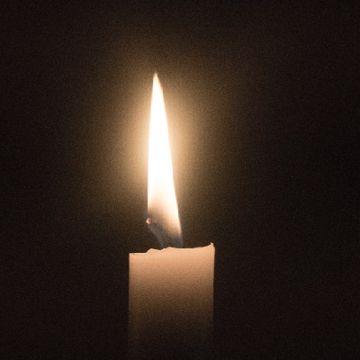 Memorial candle