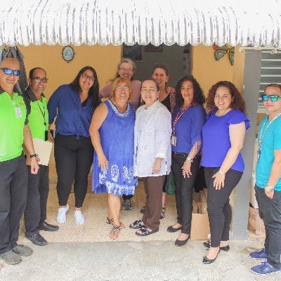 MCN and CSM met with Ana Medrano, a community leader living near Hatillo.