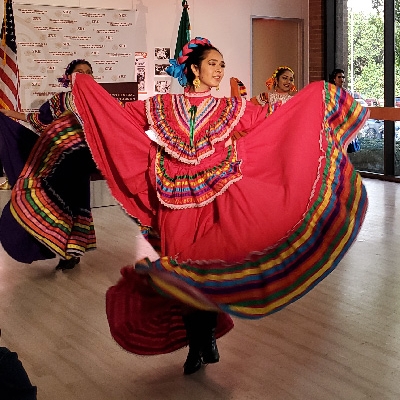 Dancers performing at the BHW 19 event